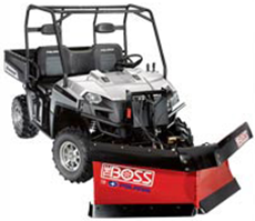 What are the benefits of a Polaris ATV snowblower?