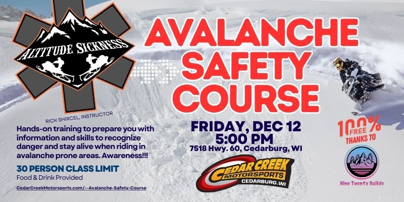 Avalanche Safety Class Course in Wisconsin