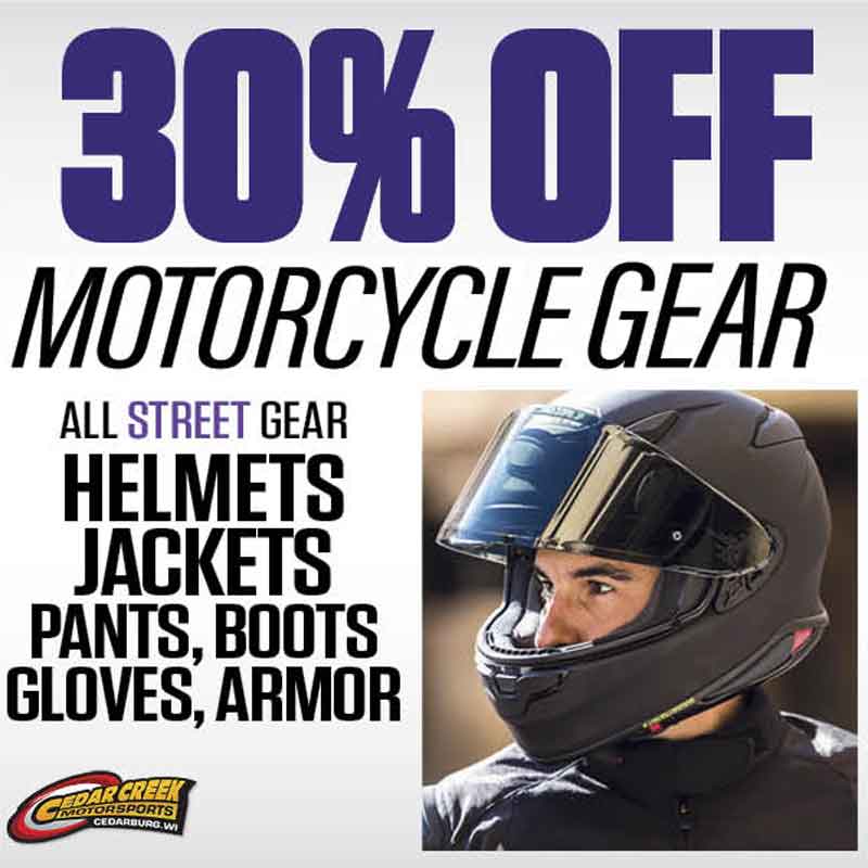 Motorcycle Jacket Clearance Sale August September near Milwaukee WI