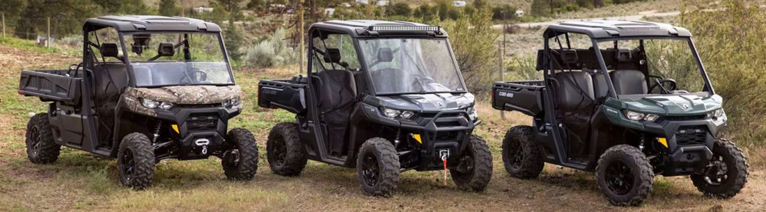 Shop Can-Am Defender UTV Side by side models for sale nearby Milwaukee, Green Bay WI, Chicago, IL