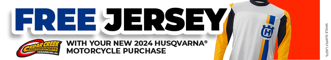 Free Husqvarna dirt bike enduro 2 stroke 4 stroke jersey best price clearance saleor sale WI
