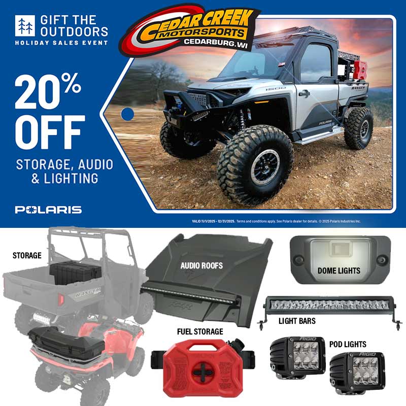 November December 2025 Polaris Parts Accessories coupon