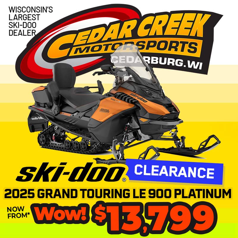 2025 Ski-Doo Grand Touring LE with Platinum Package 900 ACE 137 for sale in Green Bay, Milwaukee, Madison WI, Chicago, IL