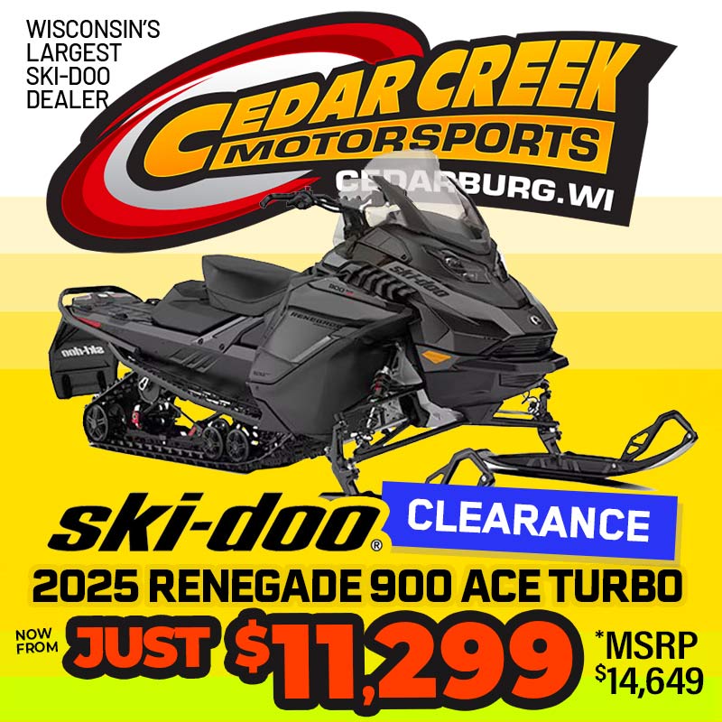 2025 Ski-Doo Renegade 90 ACE Turbo for sale in Green Bay, Milwaukee, Madison WI, Chicago, IL