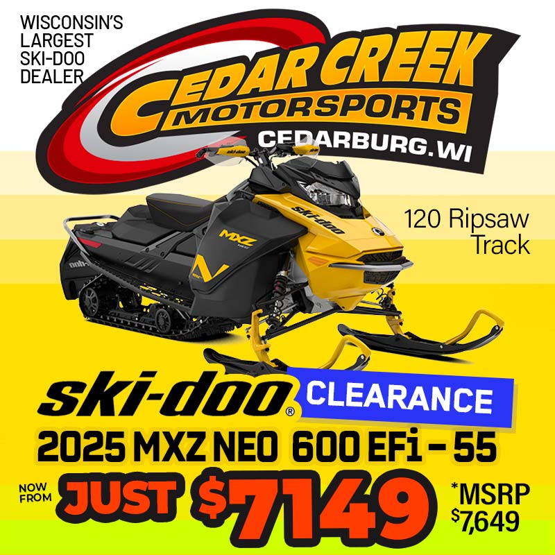 2025 SKi-Doo MZX NEO 600 EFi for sale or sale in Green Bay, Milwaukee, Madison WI, Chicago, IL