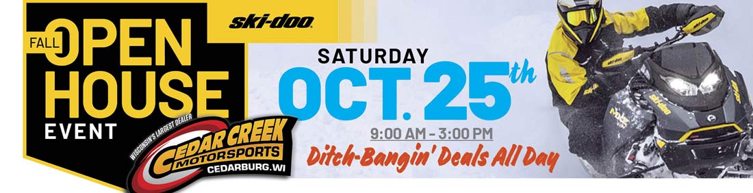 Ski-Doo Snowmobiles Clearance Sale Open House best prices in Milwaukee, WI