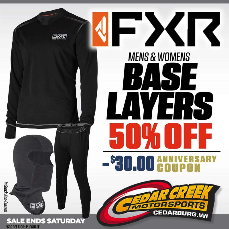 West Bend Snow Show Lowest Best Price FXR Merino long johns base layers nearby Milwaukee WI