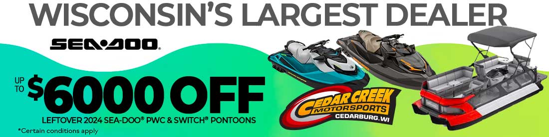Largest Sea-Doo jetski and Sea-Doo Switch Pontoon Boat Dealer in Wisconsin