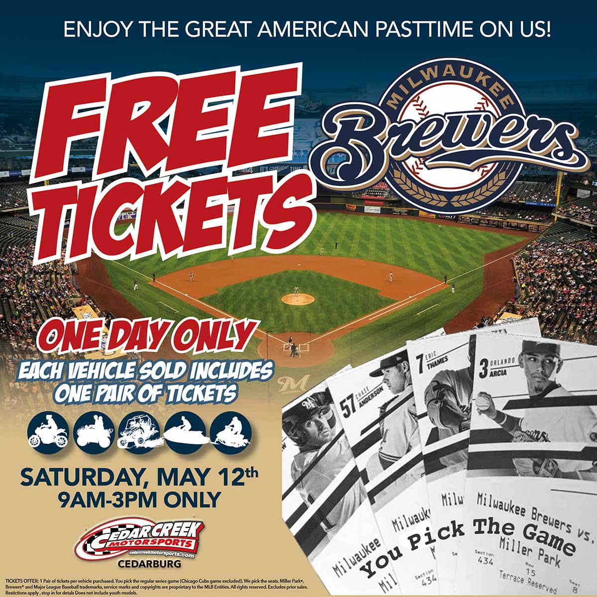 Brewers Ticket Giveaway
