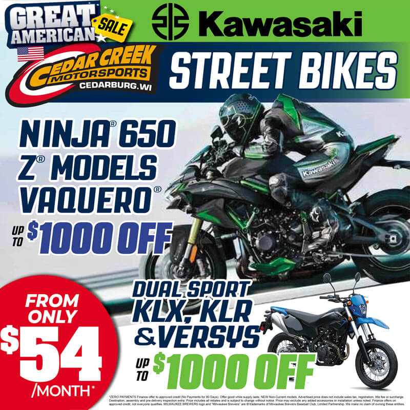 MILWAUKEE'S LARGEST KAWASAKI DEALER