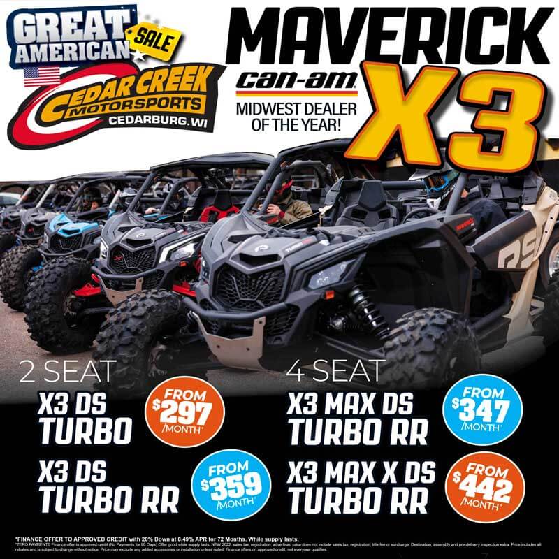 BEST PRICE CAN-AM&reg; MAVERICK X3 HERE!