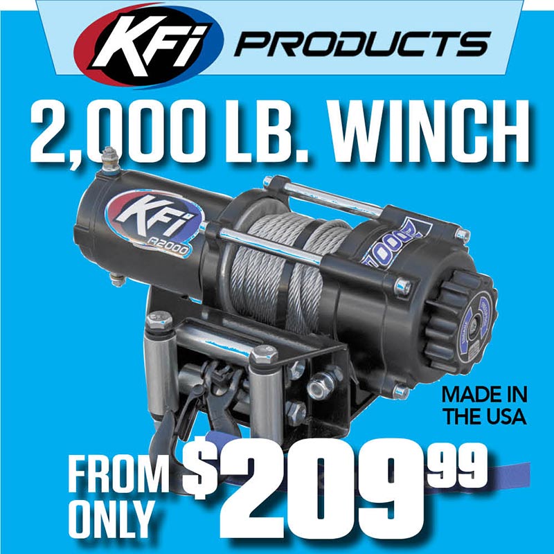 2,000 lb. Winch for Sale in Cedar Creek Motorsports
