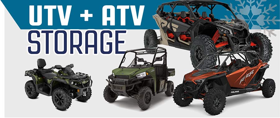 UTV + ATV Storage in Cedar Creek Motorsports