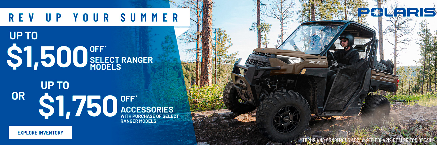 Polaris Promotions Rebates Coupons Cedar Creek Motorsports near